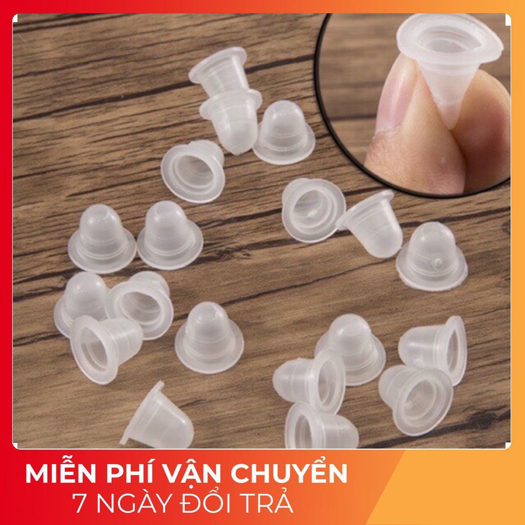 Chum silicon đựng mực phun xăm(1 gói/~100c)