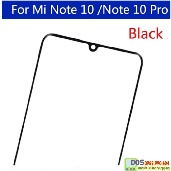 Mặt kính xiaomi mi note 10 pro chính hãng, ép kính xiaomi mi note 10 pro lấy ngay