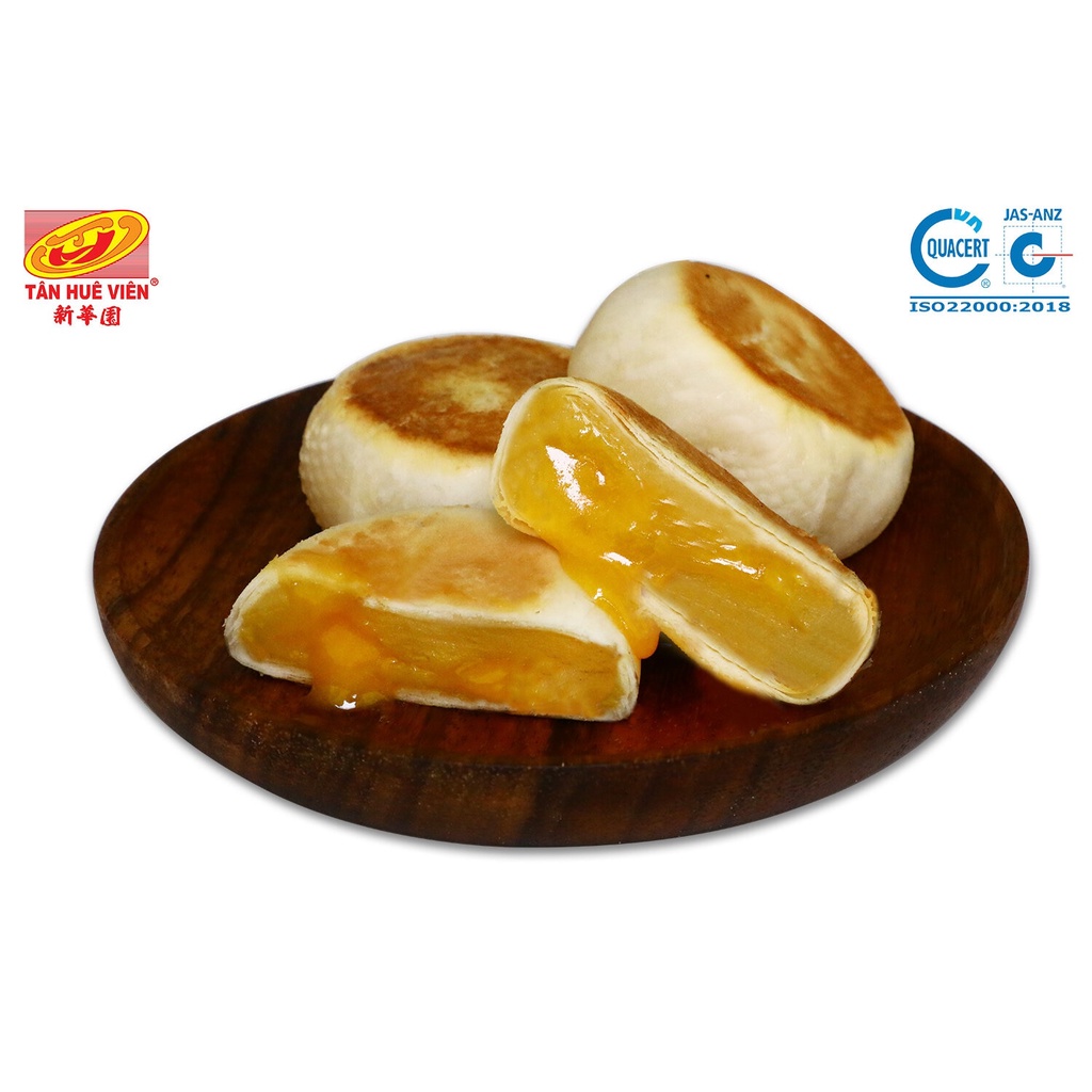 Bánh pía Kim Sa Tân Huê Viên - Nhân tan chảy - Bịch 500g - Đặc Sản Sóc Trăng