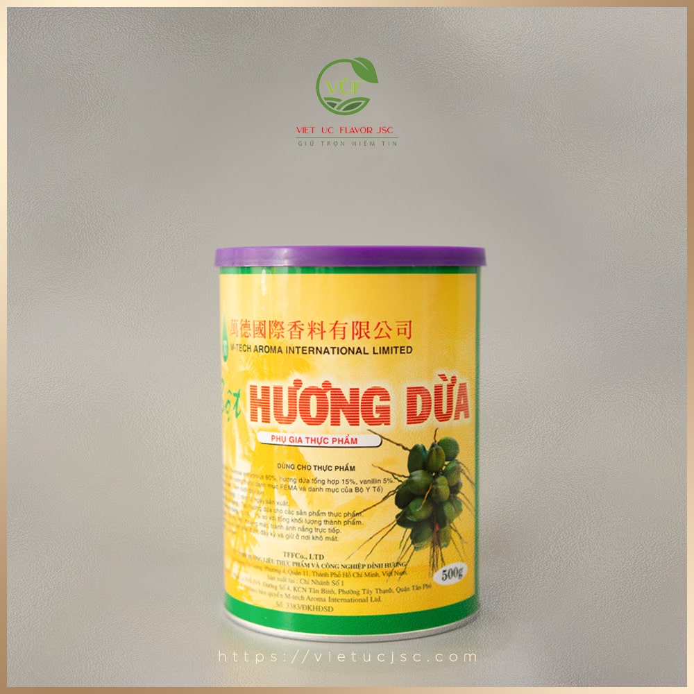 Bột Hương Dừa 500g | Hương Thực Phẩm | Vietuc Jsc