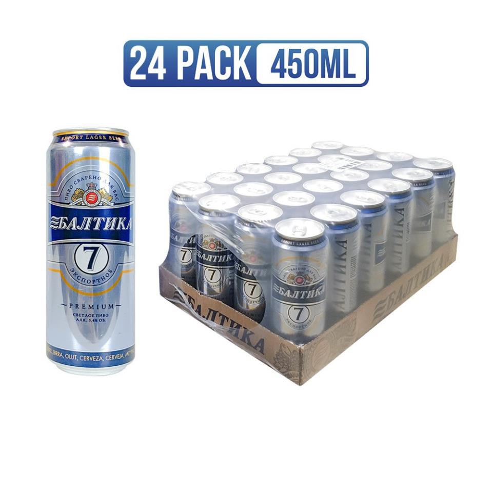 Lịch sử giá Bia nga nhập khẩu - bia baltika loại số 7 - 450ml/lon, 24 lon/thùng cập nhật 9/2025 - Mua Thông Minh