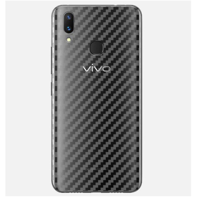 Kính cường lực bảo vệ mặt sau cho Vivo S1 Pro Y11 Y12 Y15 Y17 Y19  Y9S Y7S Y91 Y95 Y91C Y97 Y15 2020