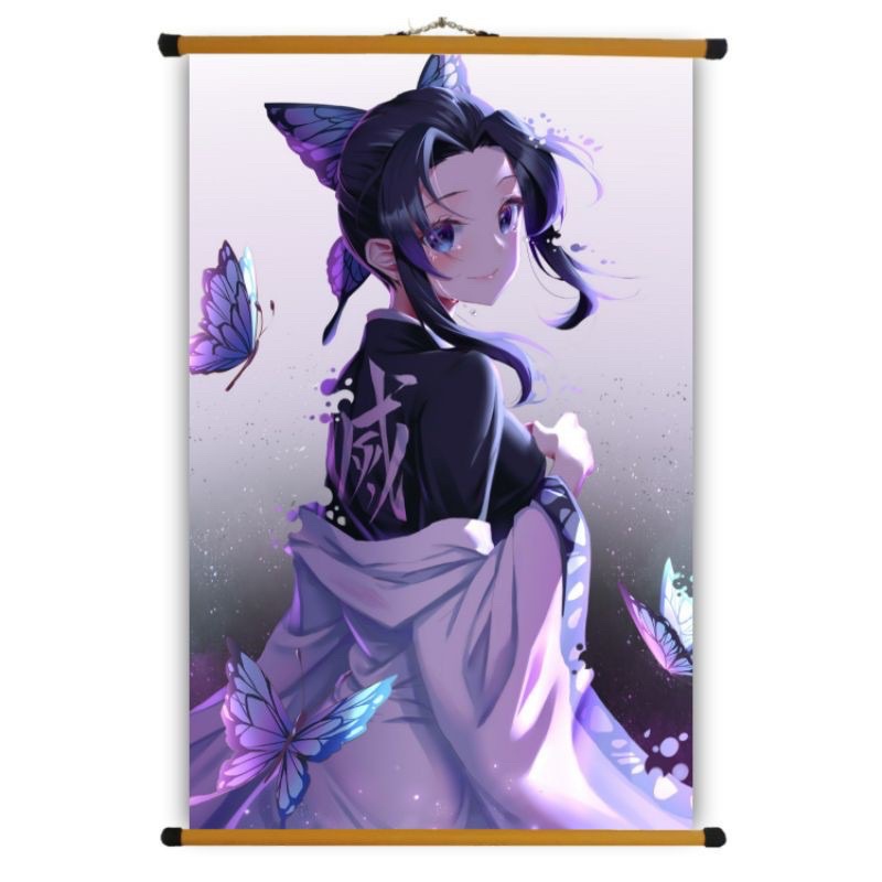Poster Vải Anime Kimetsu No Yaiba - Kochou Shinobu