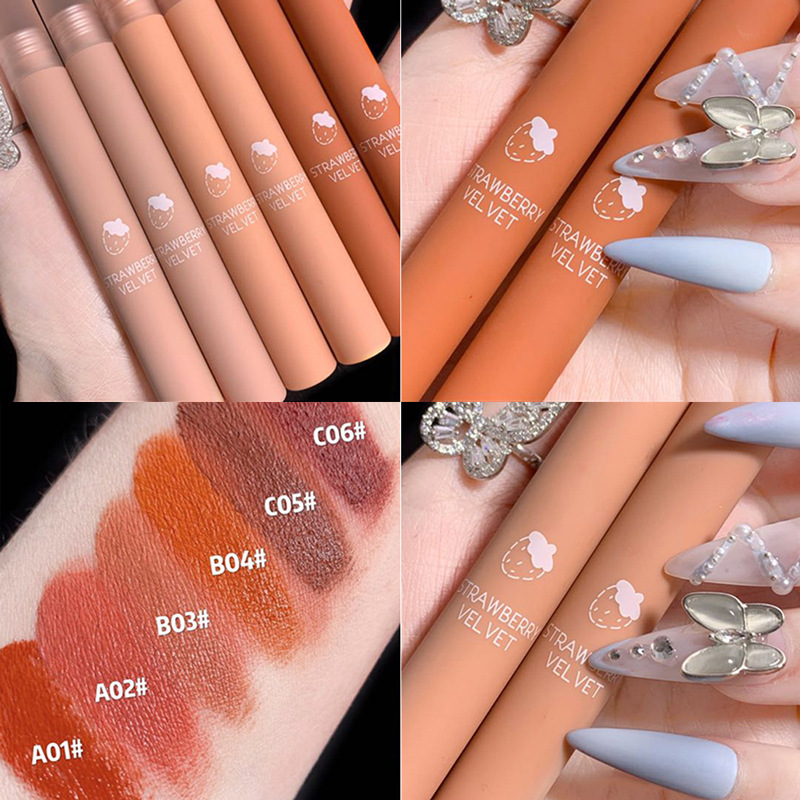 Son kem lì nhung dưỡng mềm và căng mộng MAFFICK Không chứa chì dưỡng ẩm kháng nước cho nữ sinh lip glaze