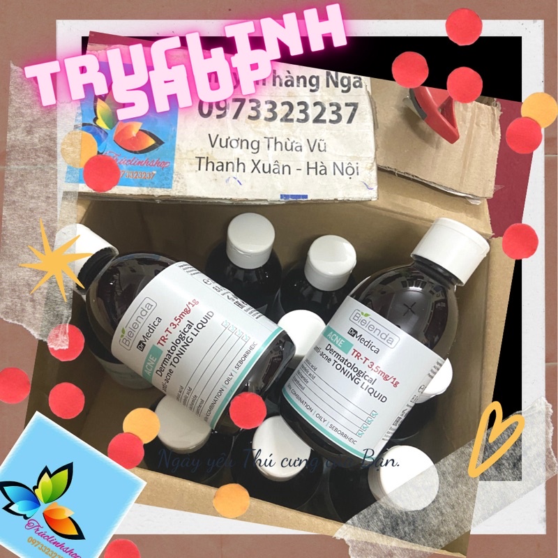 Toner Bielenda Dr Medica_Hỗ trợ mờ thâm sẹo mụn_Dưỡng da trắng sáng cực tốt 3,5mg