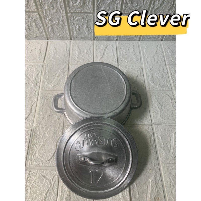 Nồi gang miên 17cm gang nguyên chất 100%