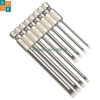KPGR Mũi vít 2 cạnh dẹp chuôi lục giác Broppe