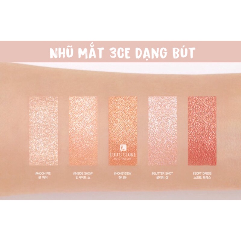 Nhũ Mắt 3CE Eye Glint Dạng Bút