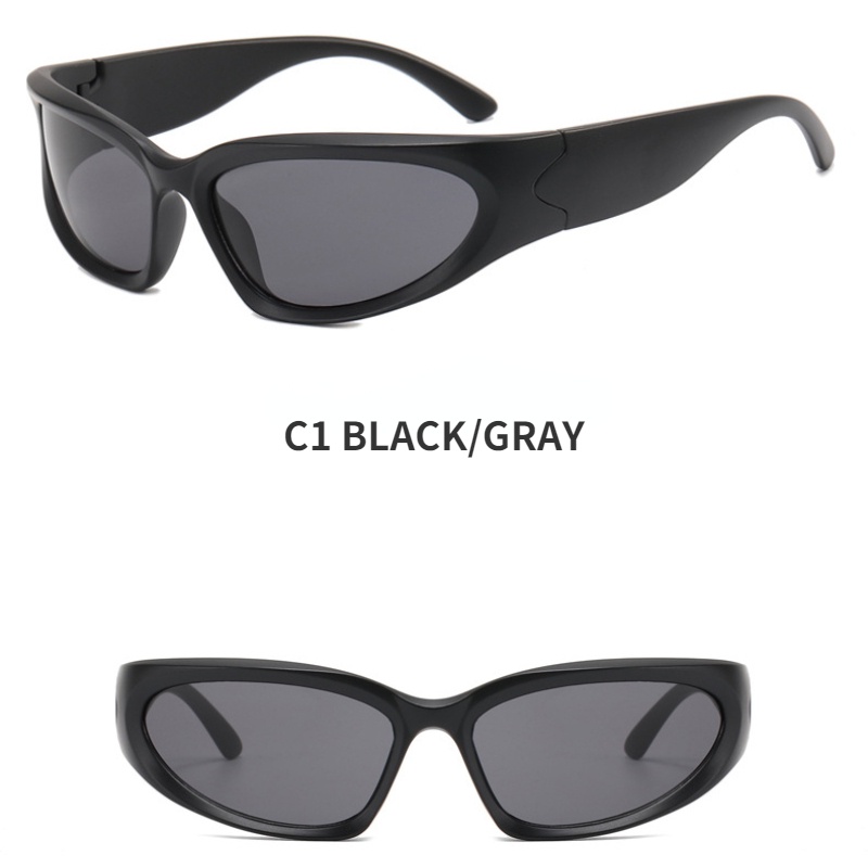 (YUZHU) Kính Mát Thể Thao Mẫu Mới Phong Cách Steampunk