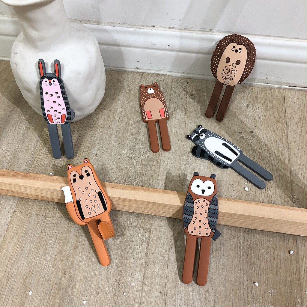 Móc Nam Châm Gắn Tủ Lạnh Hình Thú Hoạt Hình Dễ Thương Phong Cách Bắc Âu