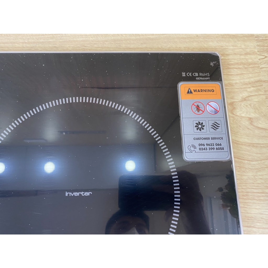 Bếp điện đôi Kocher DI 616✅ Tặng mã giảm giá 5tr / Linh kiện IGBT hãng Siemens Germany - Bếp nhập khẩu malaysia / Bảo hà