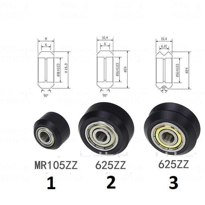 Bánh xe V-slot