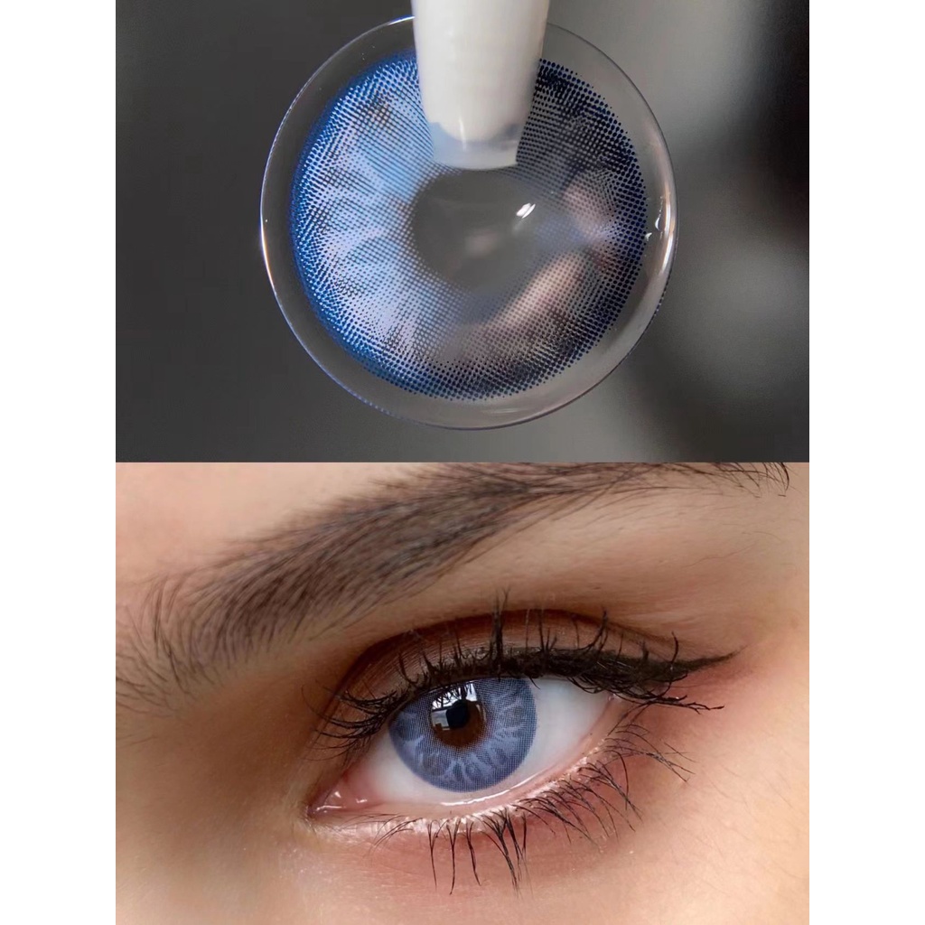 Kính áp tròng Colorhunter Dùng 1 Năm 14.0mm 0 - 8 Độ 1 cặp