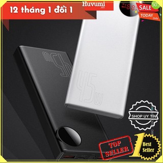 [Chính hãng-Sẵn] Pin dự phòng sạc nhanh, công suất cao Baseus Mulight Digital Display 45W_LV406-45-20 New 100%