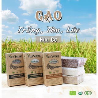 Gạo trắng hữu cơ