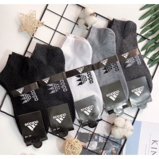 10 đôi tất nam cổ ngắn (adidas)
