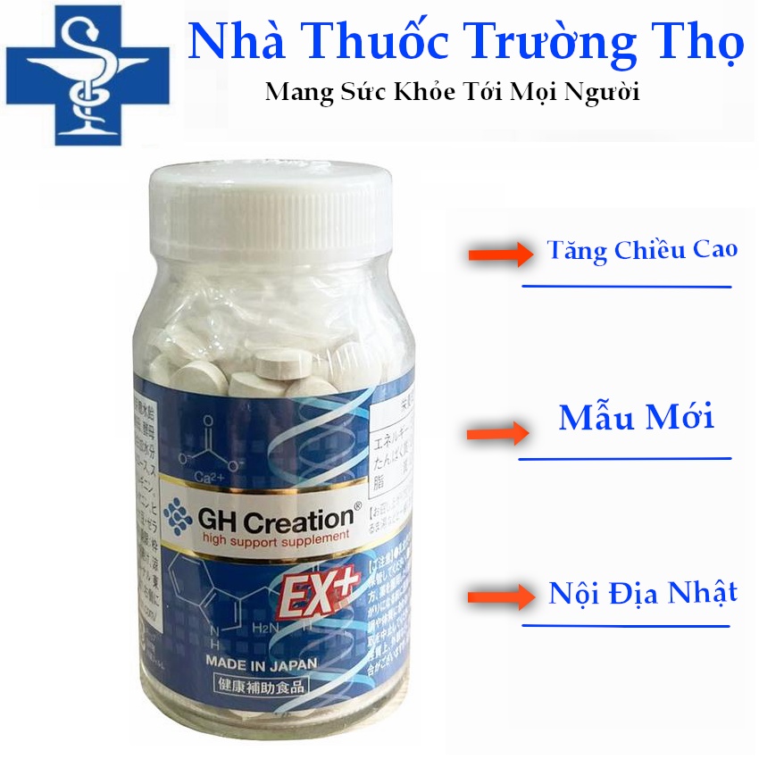 Viên uống hỗ trợ tăng chiều cao GH Creation EX 270 viên