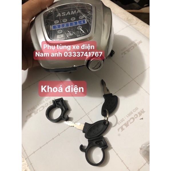 Đầu đèn xe đạp điện asama nhập khẩu