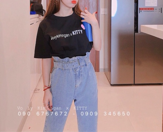 Quần baggy nữ kèm đai phong cách hàn quốc nữ XƯỞNG MAY TC2