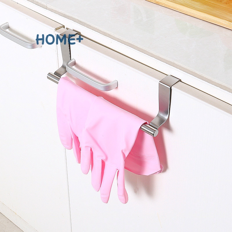 Giá Treo Khăn Gắn Cửa Tủ Bếp Tiện Lợi