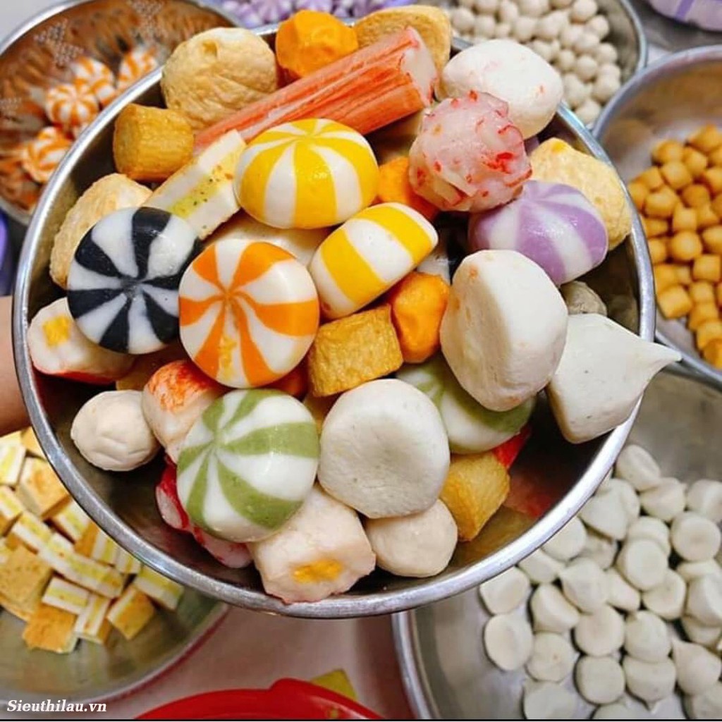 Combo Thập Cẩm Viên Thả Lẩu Malaysia 500g