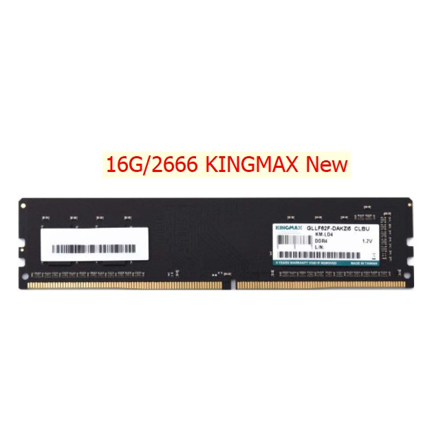 RAM DDR4 PC 4GB / 8GB / 16GB - Bus 2400/2666 KINGMAX New Chính hãng Viễn Sơn - Bảo hành 36T