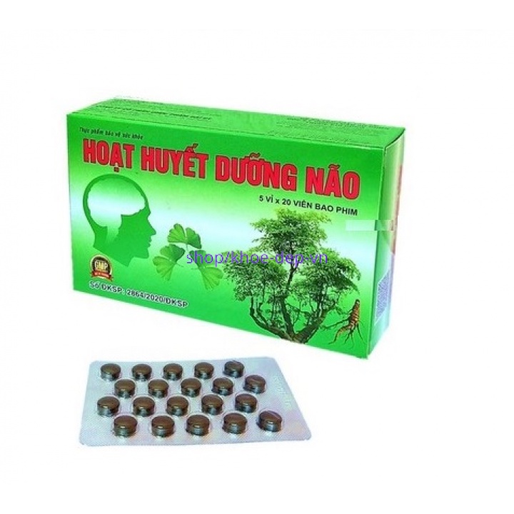 Combo 10 Hộp - Hoạt huyết dưỡng não Đại uy tăng cường tuần hoàn máu não, tăng cường trí nhớ, giảm căng thẳng