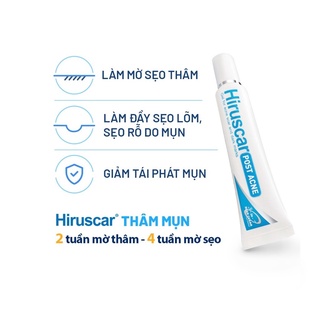 Gel chăm sóc sẹo mụn và mụn thâm Hiruscar Post Acne 10g
