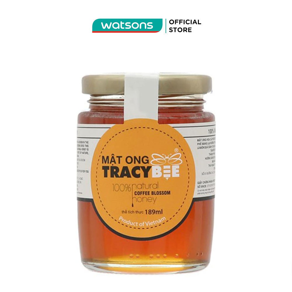 Mật Ong Hoa Cà Phê Tracybee Coffee Blossom Honey 100% Nguyên Chất 189ml