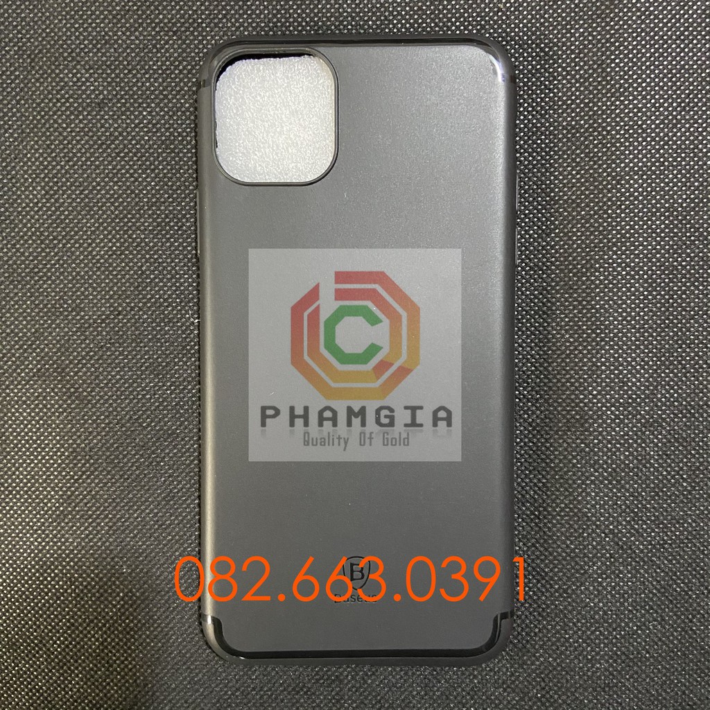 Ôp lưng Iphone 11 pro max dẻo đen trơn, lưng mịn, đẹp