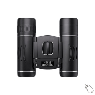 3C♦40*22 Mini Powerful Binoculars Long Range Waterproof Binocular Wide Angle Compact Size Telescope For Distant Surveillance Travel Concerts Theater O