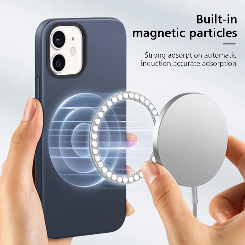 Ốp Điện Thoại Silicon Từ Tính In Hoạt Hình MagSafe Cho iPhone 13 mini Pro Max 13 Pro 13Mini