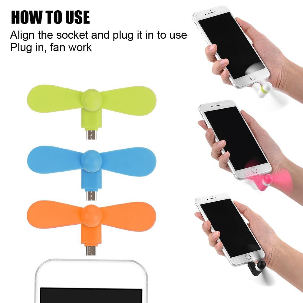 Quạt USB mini cầm tay tiện dụng Android