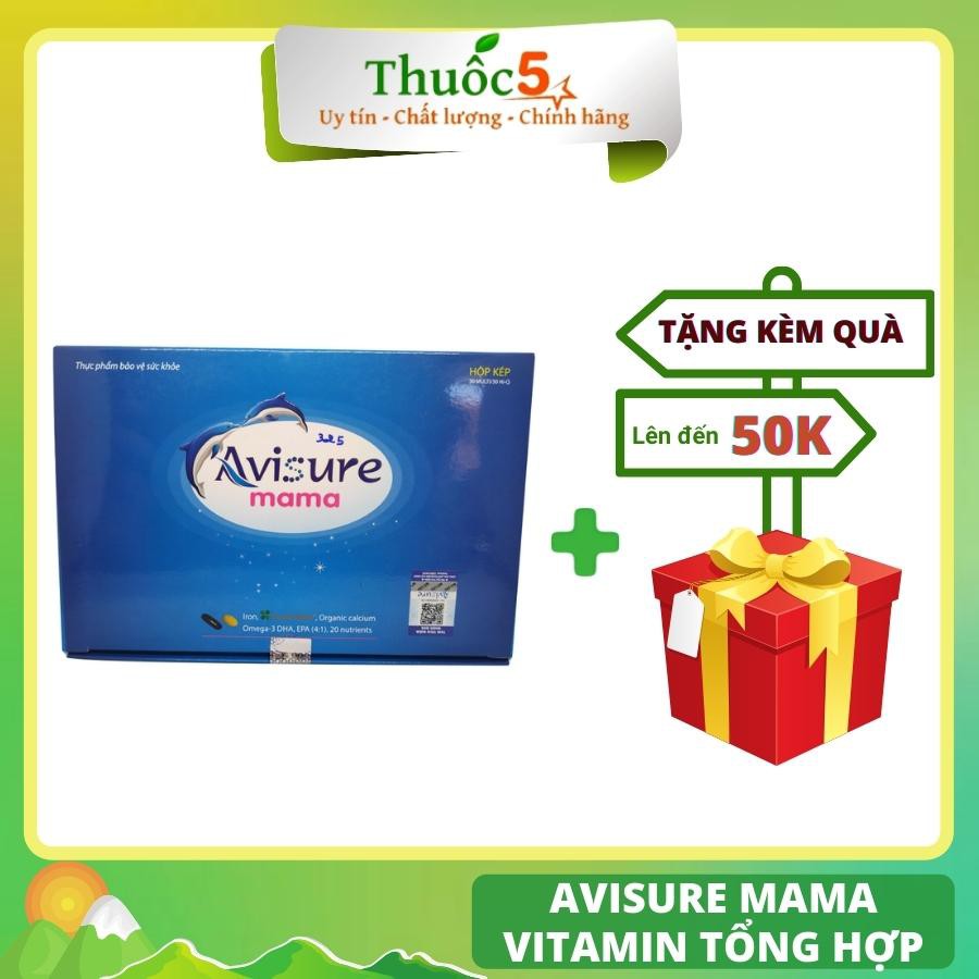 [GIÁ GỐC] Avisure mama Vitamin tổng hợp cho bà bầu chính hãng hộp 60 viên