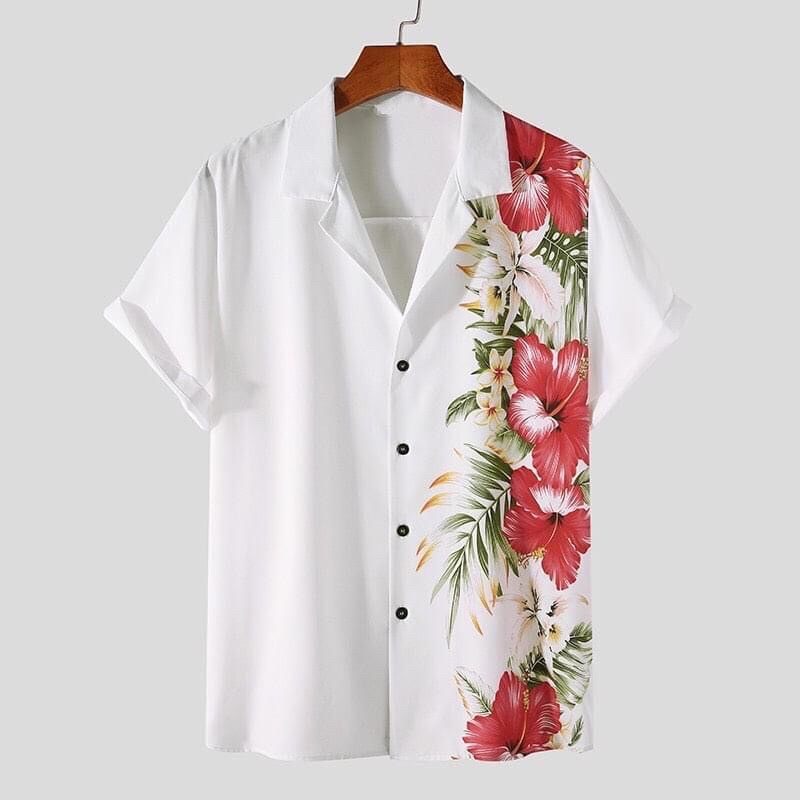 Áo Sơmi in hoạ tiết 3d ,co giãn 4 chiều