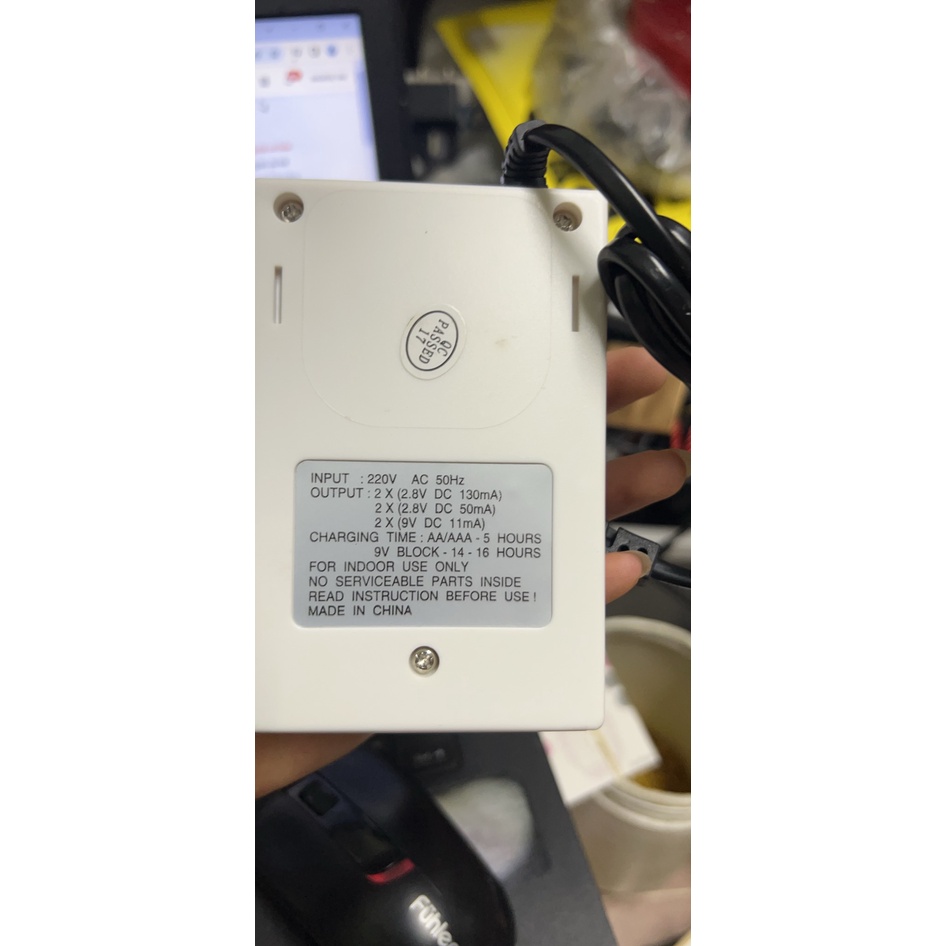 CHÍNH HÃNG,QSDBộ sạc pin tiểu sony AA /AAA NI-MH loại xịn sony bc-cs2b, beston, sanyo, Camelion BC 0904S, JIABAO A612