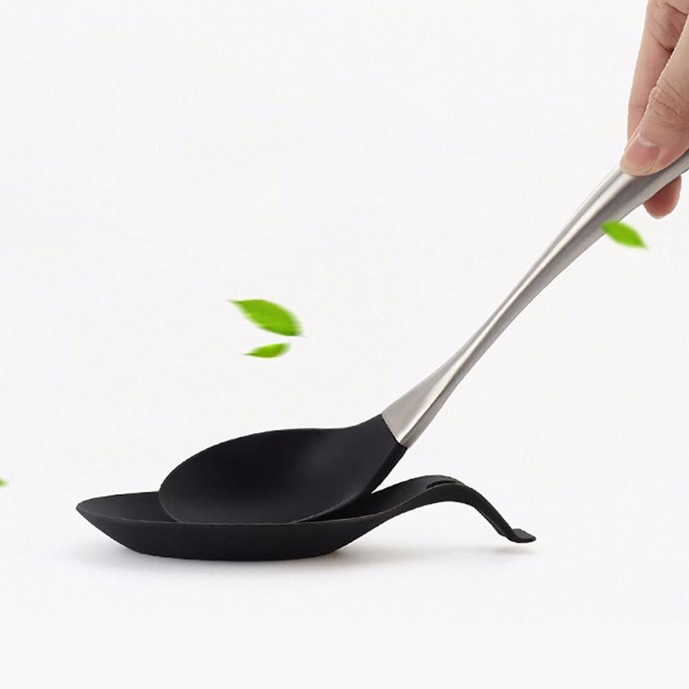 Giá Đỡ Muỗng / Nắp Nồi Bằng Silicon Tiện Dụng Cho Nhà Bếp