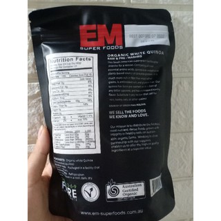 HẠT QUINOA ( Hạt diêm mạch)ÚC TÚI 500G