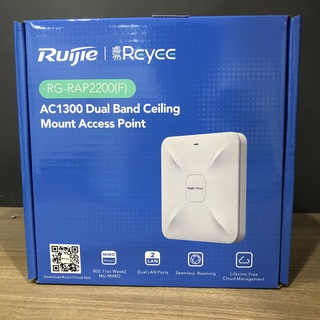 Bộ phát Wifi ốp trần hoặc gắn tường RUIJIE REYEE RG-RAP2200(F) – Hàng chính hãng – Bảo hành 3 năm