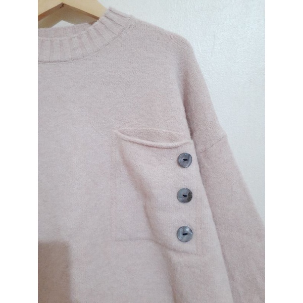 Áo len có túi 2hand A40