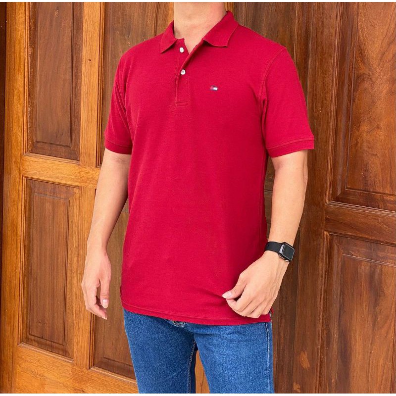 Tommy Hilfiger Áo Thun Polo Thời Trang Năng Động