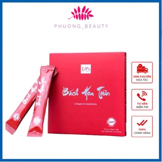 Cốm uống Bách Hoa Tiên đẹp da trắng hồng