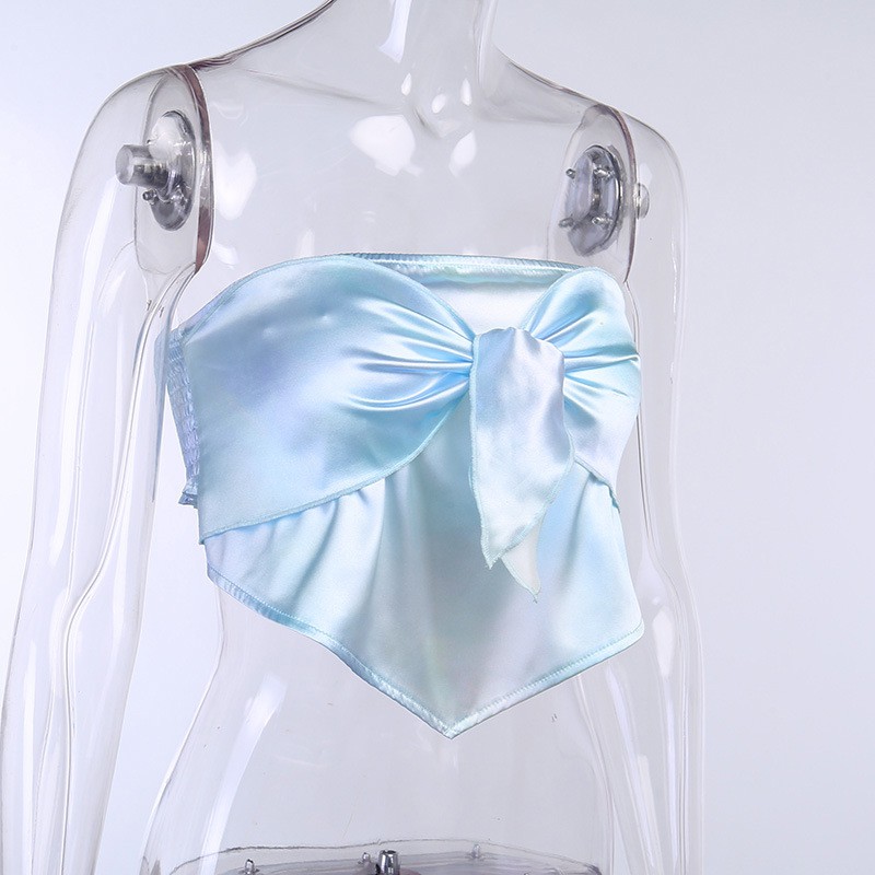 Áo ống không tay thiết kế hở lưng quyến rũ cho nữ | BigBuy360 - bigbuy360.vn