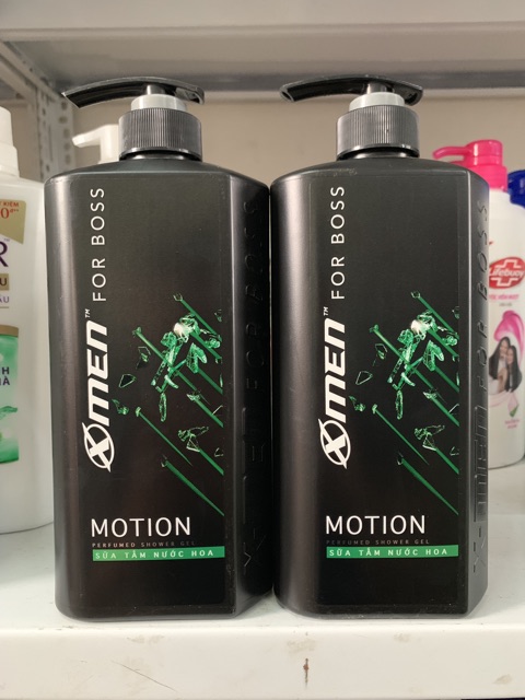 Sữa tắm nước hoa X-Men For Boss Motion 650g