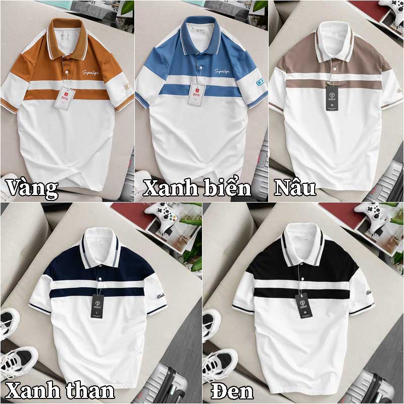 ⭐ Áo Phông Nam Nữ Có Cổ Đẹp Cao Cấp Giá Gốc Sỉ Rẻ MẪU 1 🌴 Shop Quần Áo Thời Trang Nam AE Fashion 🌴