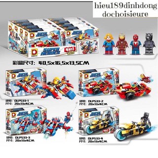 Lắp ráp xếp hình xe oto 533