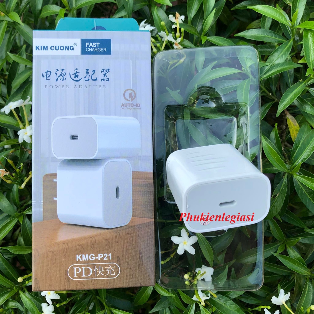 Cốc sạc nhanh PD kim cương P21 đầu Type c
