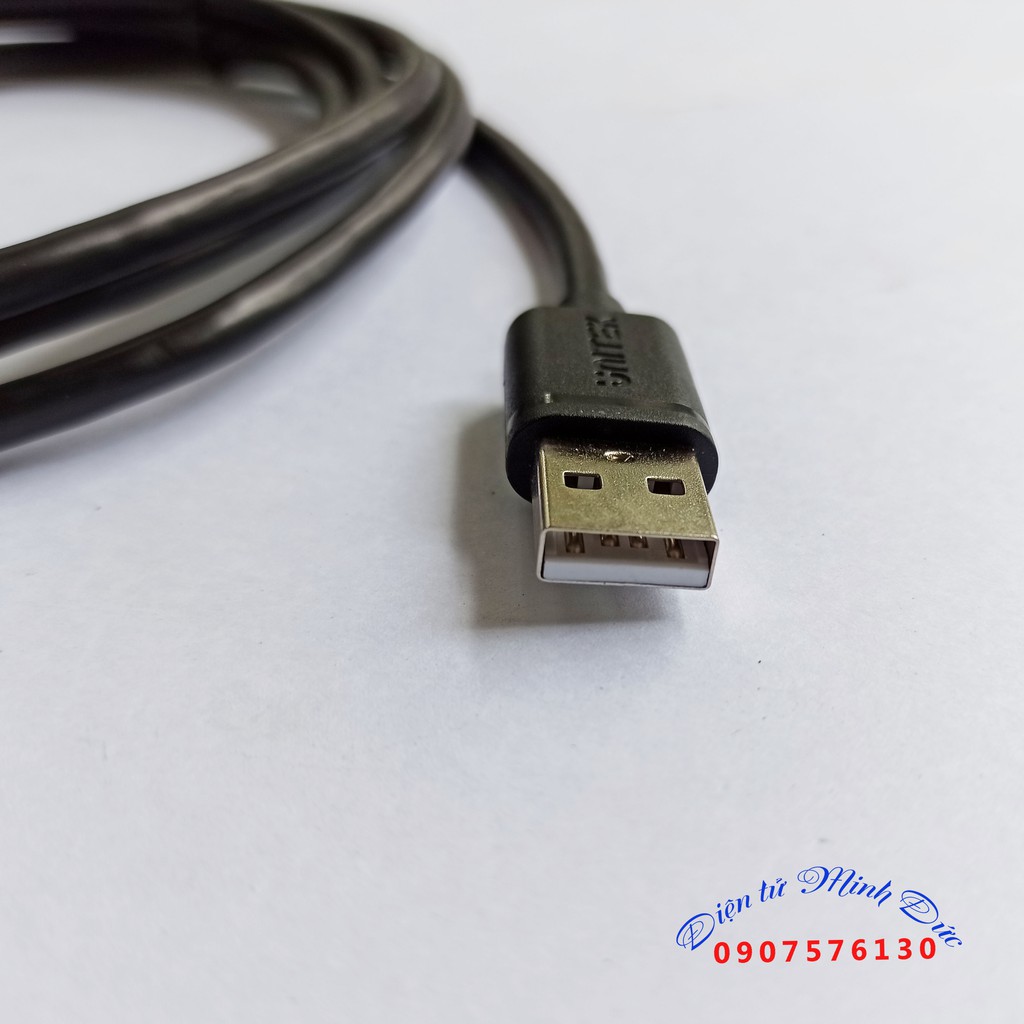 Cable USB to USB MIDI  - Dây máy in, cáp kết nối đàn piano organ - Unitek