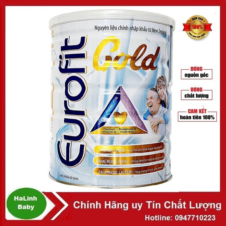 Sữa bôt Eurofit gold 900g