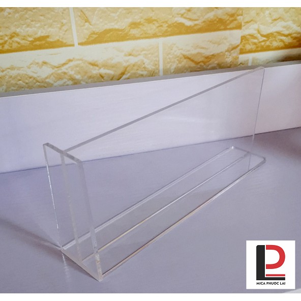 Vách mica ngăn sách, vở/ Giá đỡ sách acrylic cao cấp